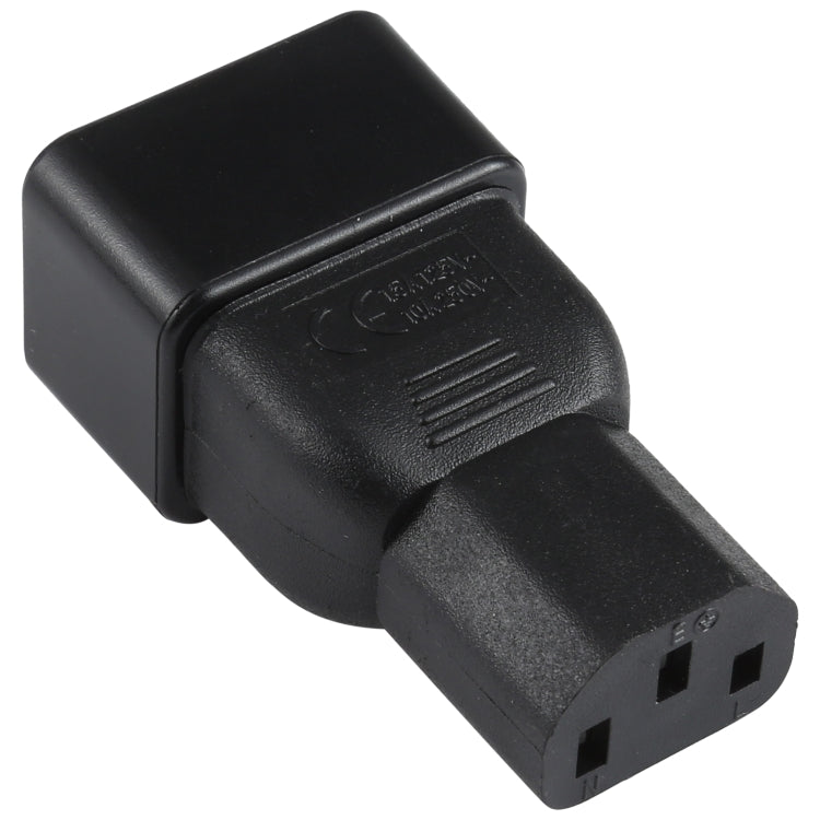 C13 a C20 Adaptador de enchufe de alimentación de CA Convertidor de enchufe, C13 to C20