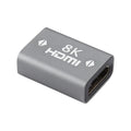 Adaptador HDMI hembra a HDMI hembra 8K, HDMI Female to HDMI Female