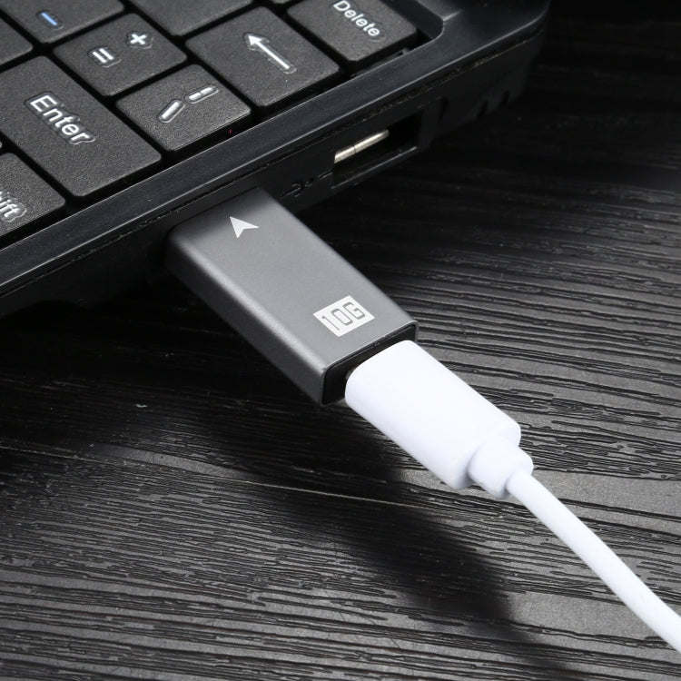 USB-C / Type-C hembra a USB 3.0 macho convertidor de enchufe adaptador de sincronización de datos de 10 Gbps, Type-C Female to USB 3.0