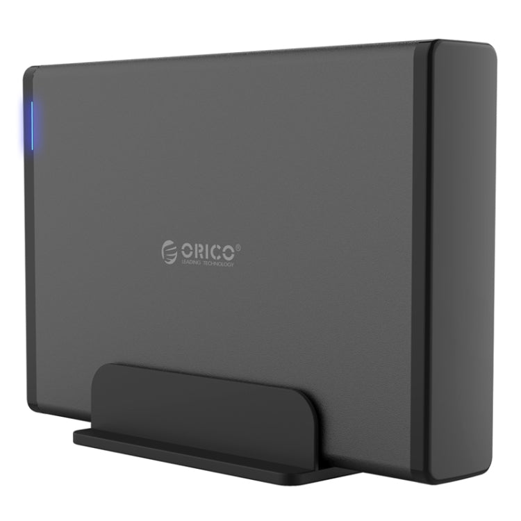 ORICO 7688C3 Caja de disco duro móvil USB-C / Type-C de 8 TB de 3,5 pulgadas con base desmontable, longitud del cable: 1 m
