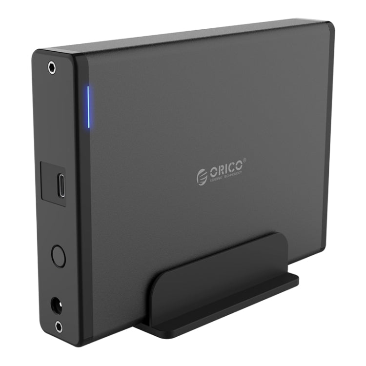 ORICO 7688C3 Caja de disco duro móvil USB-C / Type-C de 8 TB de 3,5 pulgadas con base desmontable, longitud del cable: 1 m
