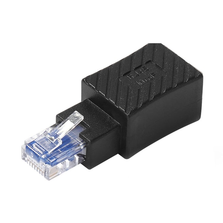 Convertidor RJ45 macho a hembra, adaptador de extensión recta para Cable de red Ethernet Cat5 Cat6 LAN, Straight