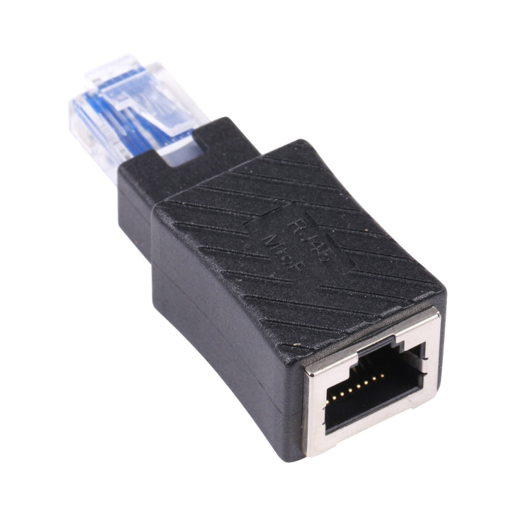 Convertidor RJ45 macho a hembra, adaptador de extensión recta para Cable de red Ethernet Cat5 Cat6 LAN, Straight