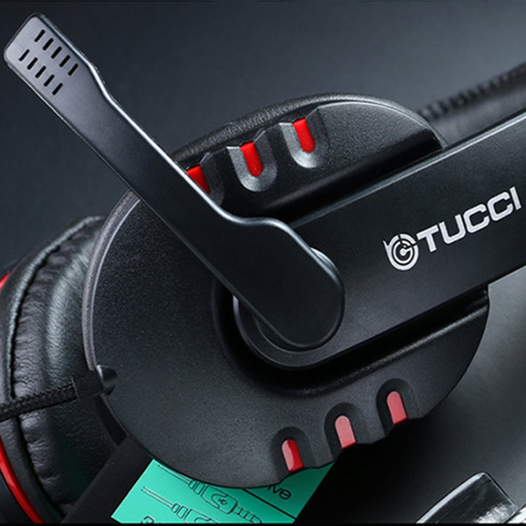 Auriculares estéreo para juegos de PC TUCCI X6 Super Bass con micrófono, X6