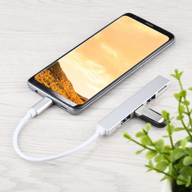 T-818 TF + 3 x Adaptador HUB USB 3.0 a USB-C / Tipo-C