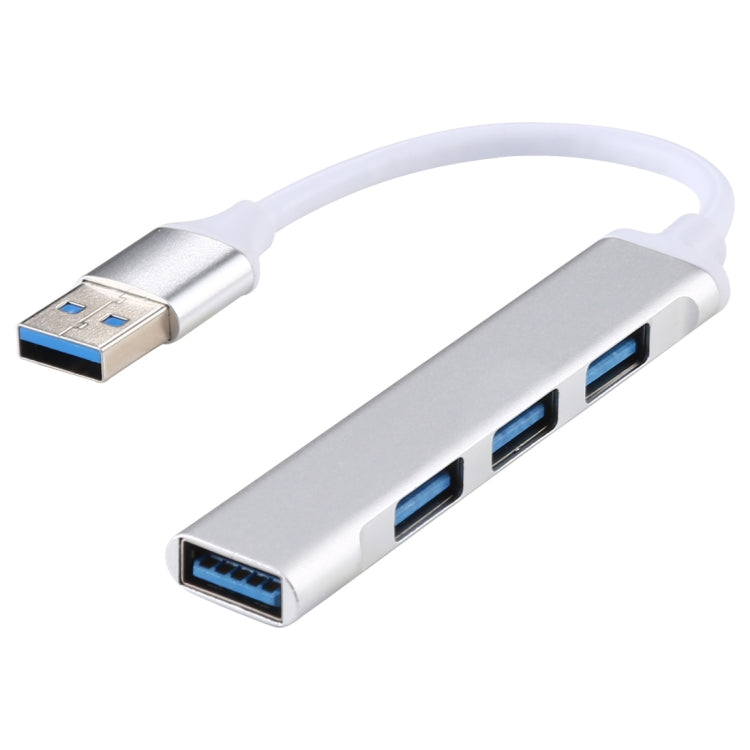 A-809 4 x Adaptador HUB de aleación de aluminio USB 3.0 a USB 3.0, A-809