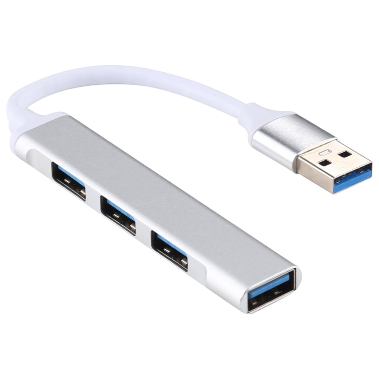 A-809 4 x Adaptador HUB de aleación de aluminio USB 3.0 a USB 3.0, A-809
