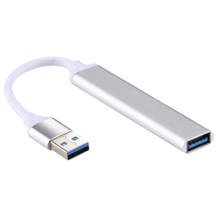 A-809 4 x Adaptador HUB de aleación de aluminio USB 3.0 a USB 3.0, A-809