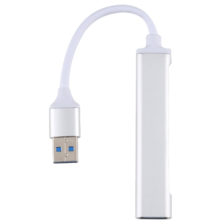 A-809 4 x Adaptador HUB de aleación de aluminio USB 3.0 a USB 3.0, A-809