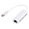 KY-RTL8152B Tarjeta de red adaptadora Ethernet USB-C / Type-C 10 / 100 Mbps, USB Type-C 100Mbps