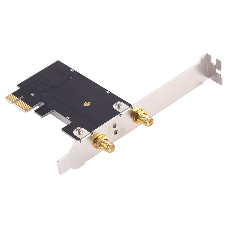EDUP EP-9620 2 en 1 AC1200Mbps 2,4 GHz y 5,8 GHz doble banda PCI-E 2 antena adaptador WiFi tarjeta de red externa + Bluetooth, EP-9620 1200Mbps (2 in 1)