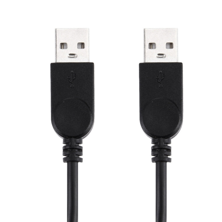 Cable 2 en 1 USB 2.0 macho a 2 USB dual macho para computadora / computadora portátil, longitud: 50 cm, USB 2.0 AM to 2 USB 2.0 AM