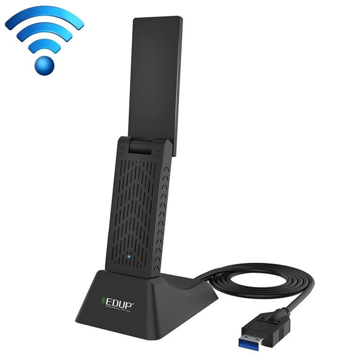 EDUP EP-AC1675 AC1900Mbps 2,4 GHz y 5,8 GHz Adaptador WiFi USB3.0 de doble banda Tarjeta de red externa, EP-AC1675