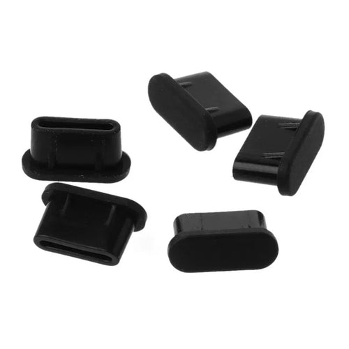 20 tapones antipolvo de silicona para puerto USB-C / Type-C