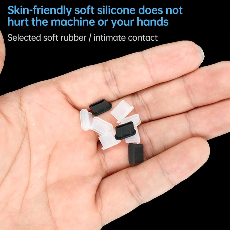20 tapones antipolvo de silicona para puerto USB-C / Type-C