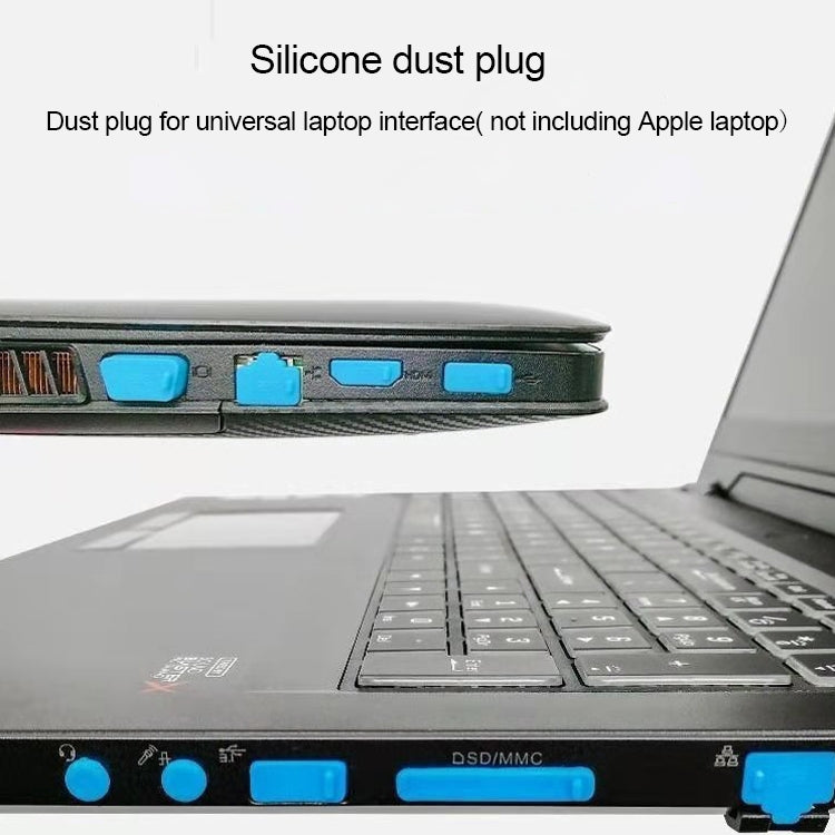 Tapones Antipolvo Universales de Silicona 13 en 1 para Portátil