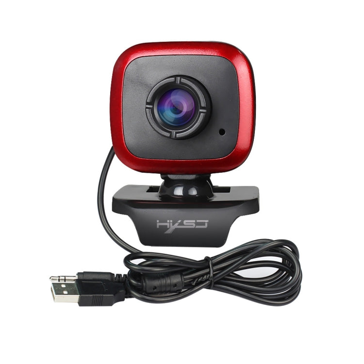 HXSJ A849 480P Cámara de PC con cámara web de video HD ajustable de 360 grados con micrófono