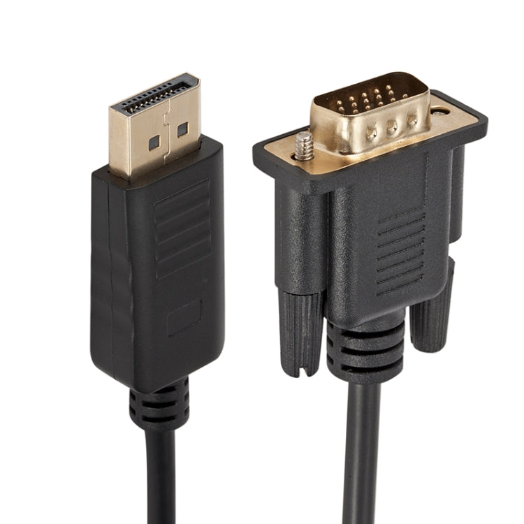 Cable convertidor DP a VGA HD, longitud del cable: 1,8 m, DP to VGA