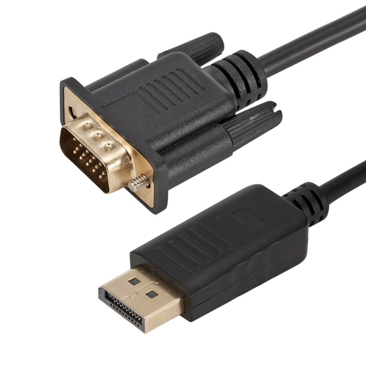 Cable convertidor DP a VGA HD, longitud del cable: 1,8 m, DP to VGA