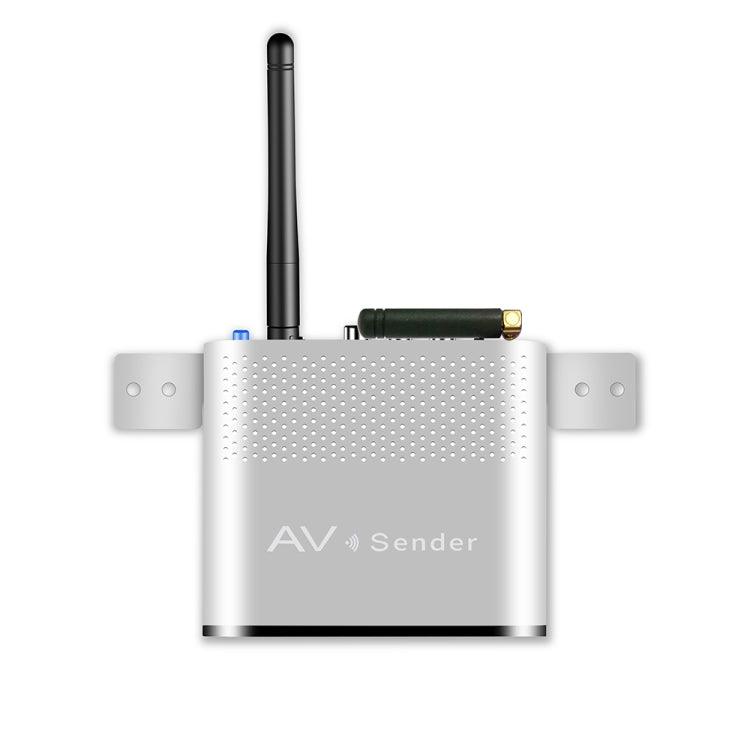 Transmisor y receptor de audio / video inalámbrico Measy AV240 de 2,4 GHz con función de retorno de infrarrojos, distancia de transmisión: 400 m, AV240 Silver