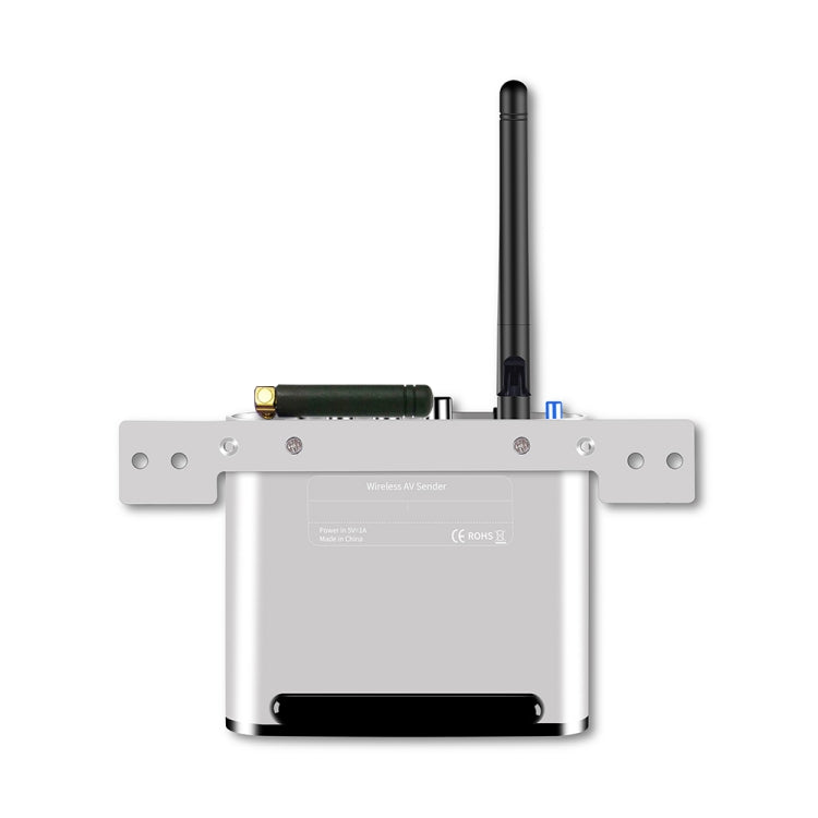 Transmisor y receptor de audio / video inalámbrico Measy AV240 de 2,4 GHz con función de retorno de infrarrojos, distancia de transmisión: 400 m, AV240 Silver