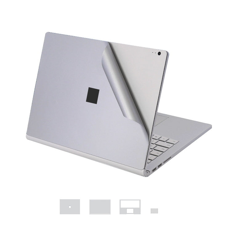 Juego de pegatinas de película protectora 4 en 1 para Microsoft Surface Book de 13,5 pulgadas, For Surface Book 13.5 inch