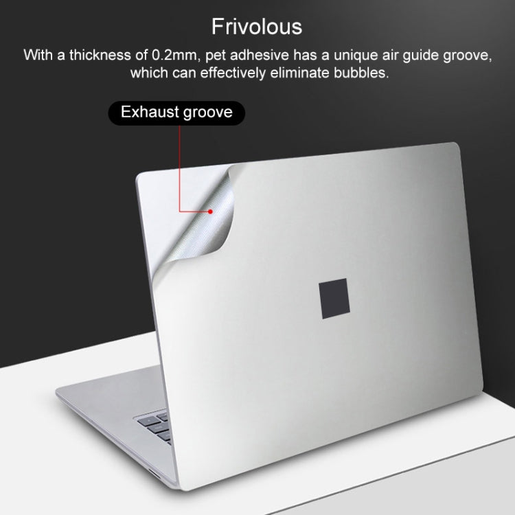 Juego de pegatinas de película protectora 4 en 1 para Microsoft Surface Laptop 3 de 15 pulgadas, For Surface Laptop 3 15 inch