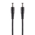 Cable convertidor de alimentación de 1 m de 5,5 mm x 2,5 mm a 5,5 mm x 2,1 mm, 5.5mm x 2.1mm Male (Length: 1m)