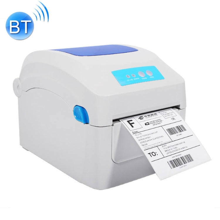 GPRINTER GP1324D Impresora de códigos de barras de calibración automática térmica con puerto USB Bluetooth, tamaño máximo de papel térmico admitido: 104 x 2286 mm, GP1324D (Bluetooth)