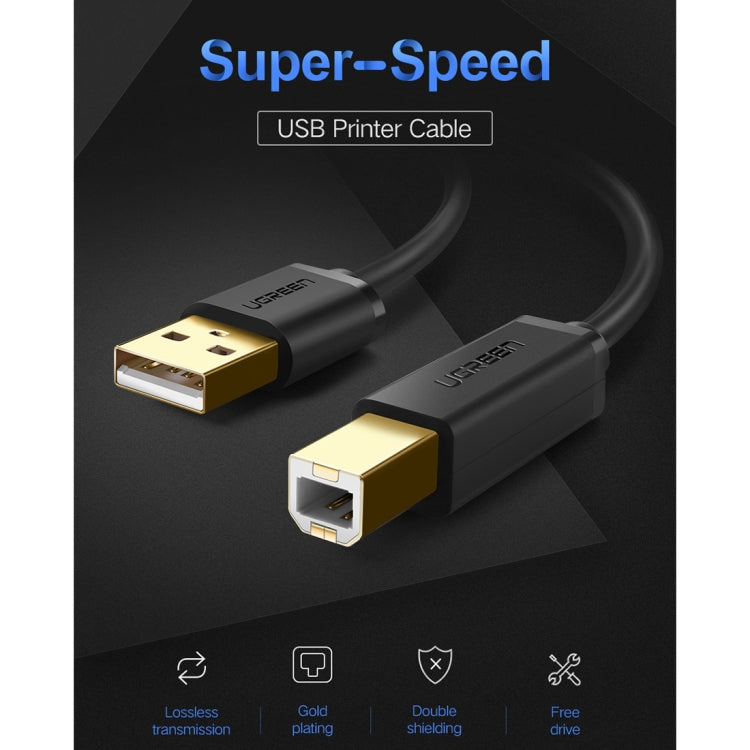 Para Canon, Epson, HP, Longitud del cable: 1,5 m, USB 2.0 Gold-plated (1.5m)
