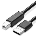 Para Canon, Epson, HP, Longitud del cable: 1 m, USB 2.0 (1m)