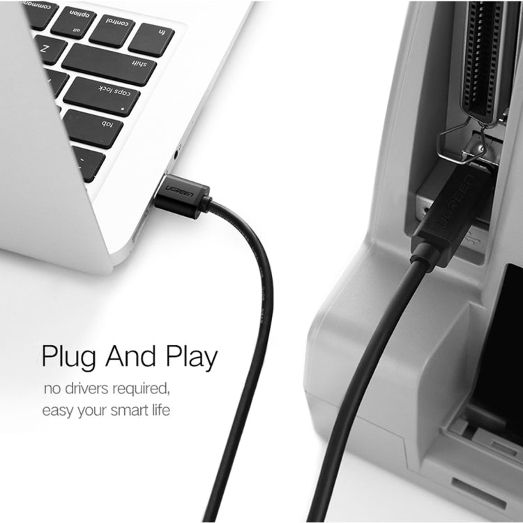 Para Canon, Epson, HP, Longitud del cable: 1 m, USB 2.0 (1m)