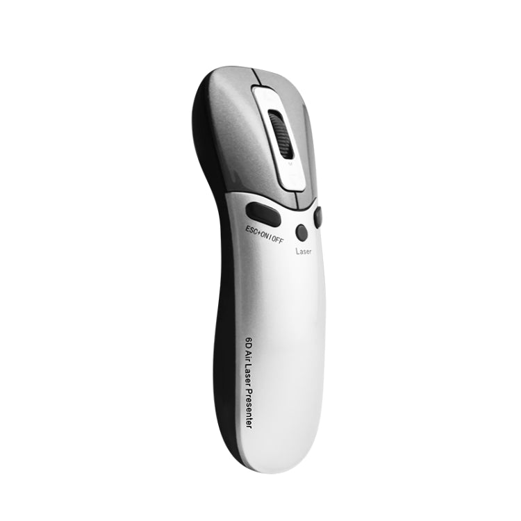 PR-05 2,4G giroscopio inalámbrico 6D Fly Air Mouse puntero láser presentador para PC/portátil enseñanza conferencia discurso