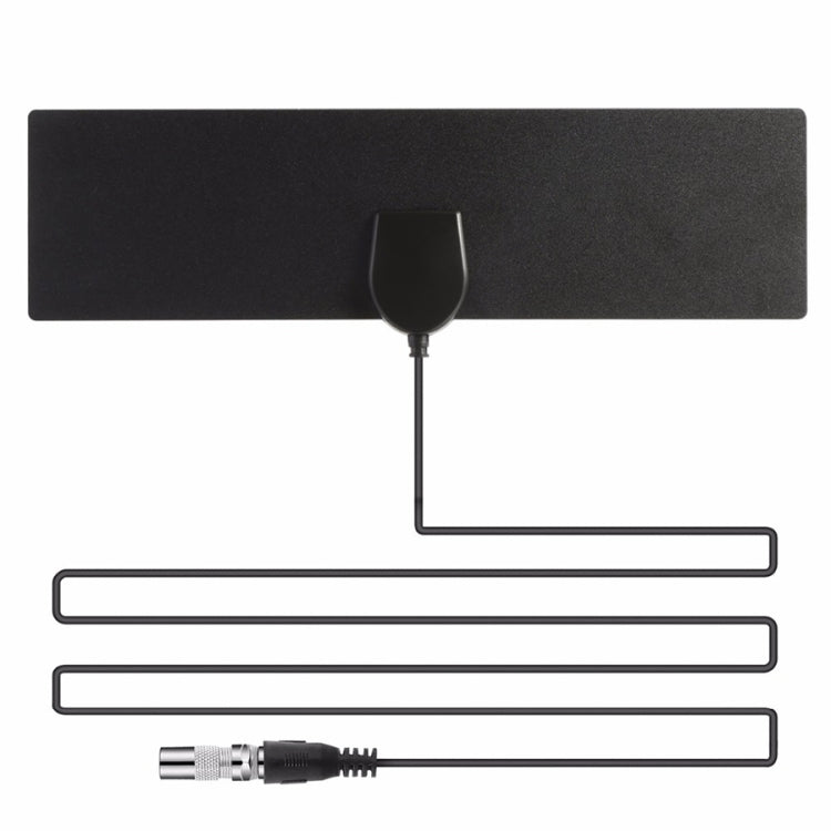Antena de TV Digital HDTV interior y exterior amplificada de alta ganancia, 25 millas de alcance, 28dBi, con Cable Coaxial de 3,7 m y adaptador IEC, 25 Miles 28dBi