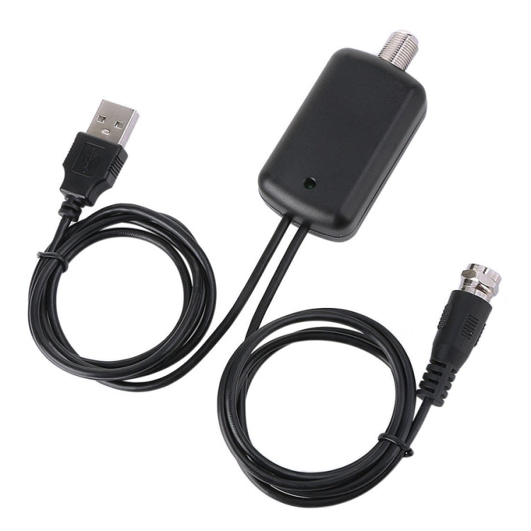 Amplificador amplificador de señal con conector USB + cabezal convertidor IEC, USB 50 Miles 25dBi