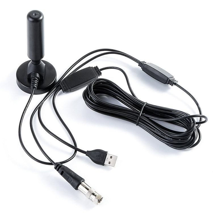 Amplificador de antena DVB-T CMMB DTMB, antena Digital de TV para coche, USB 22dBi