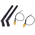 Antena plegable 2.4G con señal IPX Antenas duales de 5dBi, 5dBi