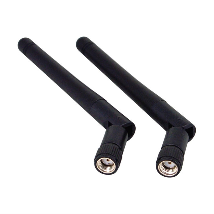 Antena plegable 2.4G con señal IPX Antenas duales de 5dBi, 5dBi