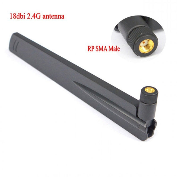 Antena de orificio interno de 18dBi 2.4G SMA, adecuada para aguja de tornillo externo SMA, SMA 18dBi
