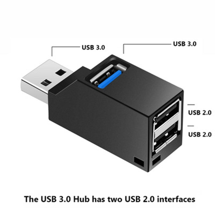 Mini portátil 2 x USB 2.0 + 1 x HUB USB 3.0 con cordón, USB 3.0
