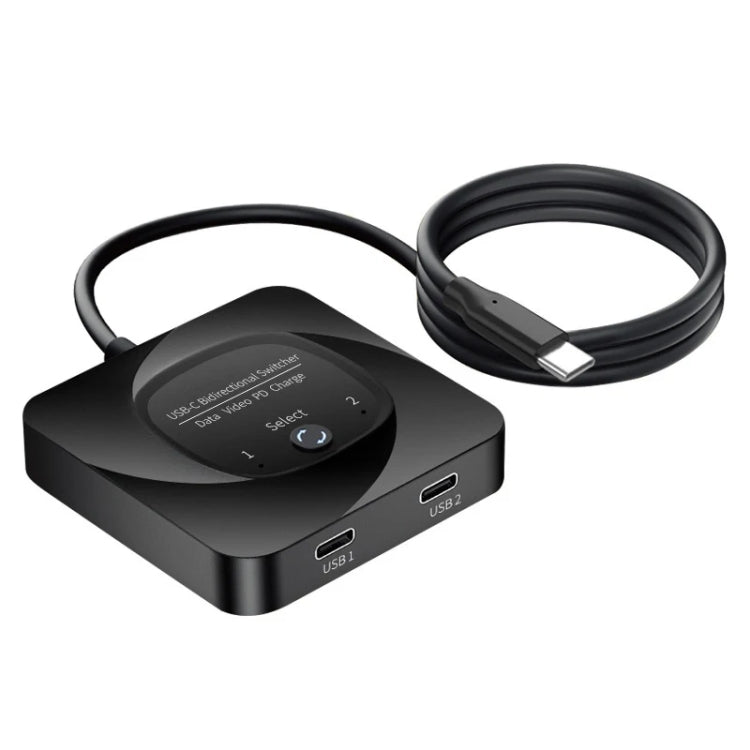 C-HD019 Conmutador bidireccional con todas las funciones USB-C / Type-C compatible con pantalla HD de 8K, C-HD019
