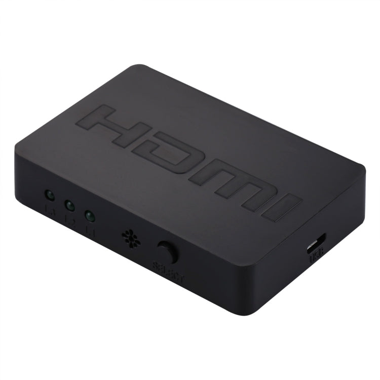 1080P 3 x 1 puertos (3 puertos de entrada x 1 puerto de salida) Conmutador HDMI con control remoto, 3 Inputs to 1 output