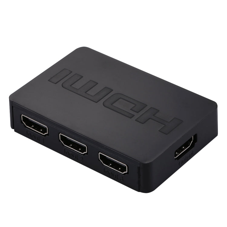 1080P 3 x 1 puertos (3 puertos de entrada x 1 puerto de salida) Conmutador HDMI con control remoto, 3 Inputs to 1 output