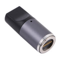 Adaptador de carga USB-C / Type-C hembra a CC magnético de 8 pines con cabeza redonda y enchufe libre, Type-C to 8 Pin Magnetic Round Head