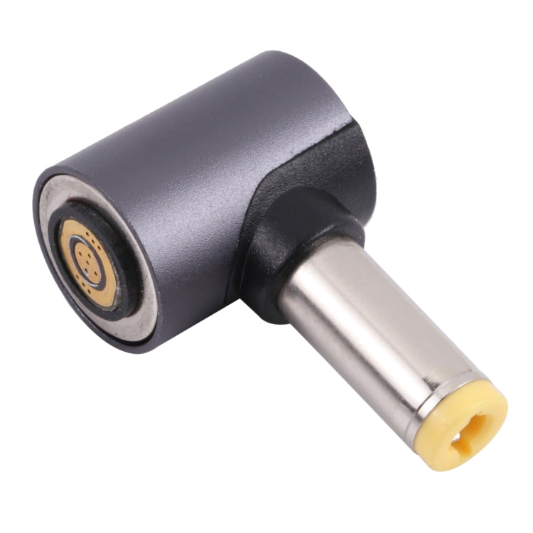 Adaptador de carga de enchufe libre de cabeza redonda magnética de 5,5 x 2,5 mm a CC magnético, 5.5 x 2.5mm to Magnetic Head