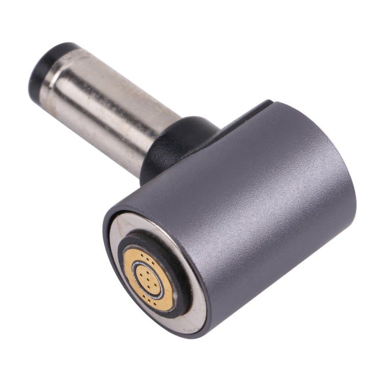 Adaptador de carga de enchufe libre de cabeza redonda magnética de 5,5 x 2,1 mm a CC magnético, 5.5 x 2.1mm to Magnetic Head