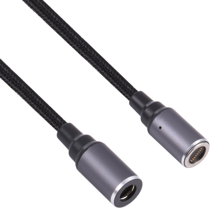 Cable adaptador de carga de enchufe libre de cabeza redonda magnética de CC hembra de 5,5 x 2,1 mm a 8 pines, 5.5 x 2.1mm to Magnetic Round Head