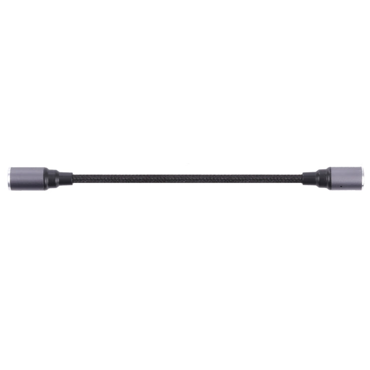 Cable adaptador de carga de enchufe libre de cabeza redonda magnética de CC hembra de 5,5 x 2,1 mm a 8 pines, 5.5 x 2.1mm to Magnetic Round Head