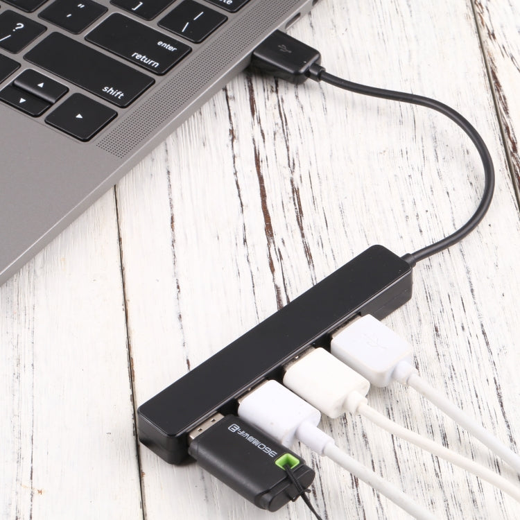 U-111 Estación de acoplamiento HUB 4 en 1 USB a 4 puertos USB, U-111