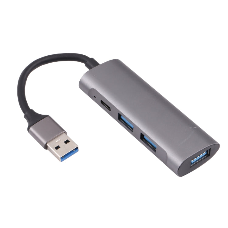 U-811 Estación de acoplamiento HUB 4 en 1 USB 3.0 a 3 USB 3.0 + puertos USB-C / Type-C, U-811